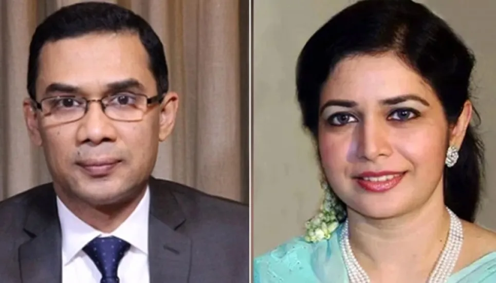 Court orders to confiscate properties of Tarique, Zubaida