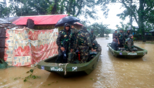 Army launches flood helpline for Sylhet, Sunamganj