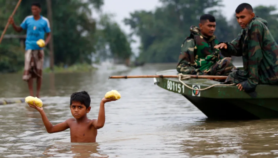 1.6m children stranded by floods in Bangladesh: UNICEF