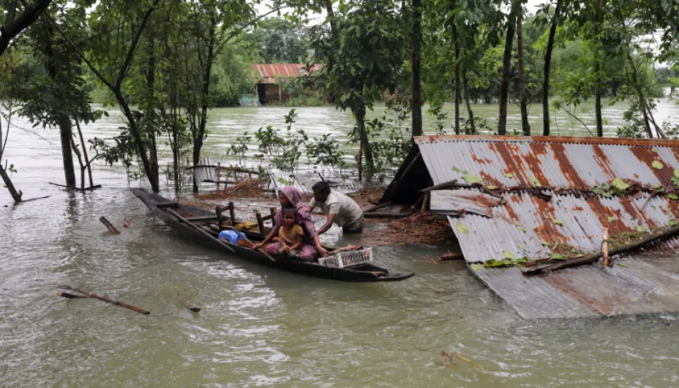Flood situation worsens in parts of Sylhet, improves in Kurigram