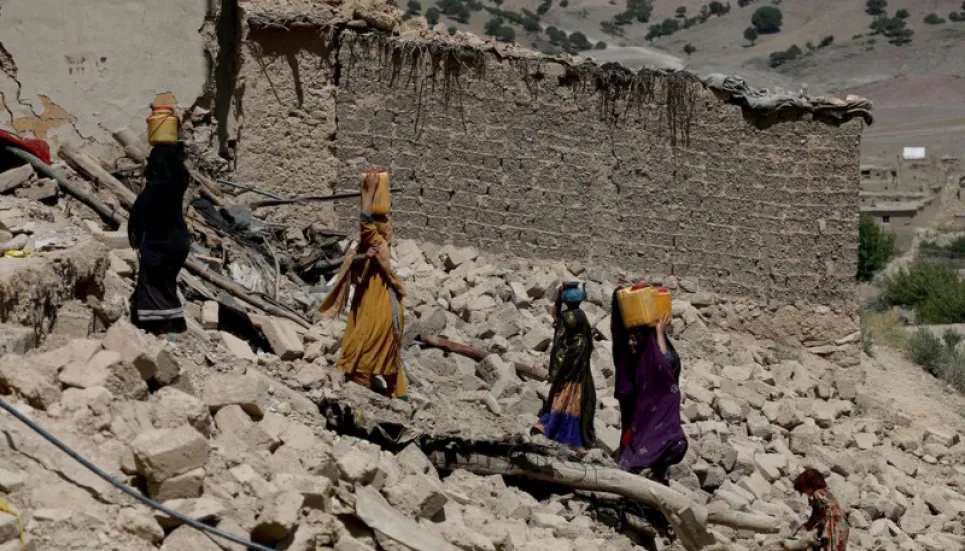 Taliban calls for release of frozen funds after deadly earthquake