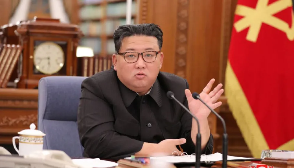 Kim convenes latest party meeting amid pandemic, heavy rains