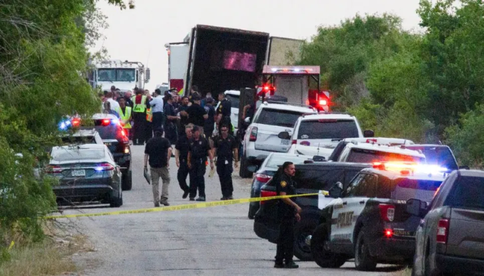 46 migrants found dead in tractor-trailer in Texas