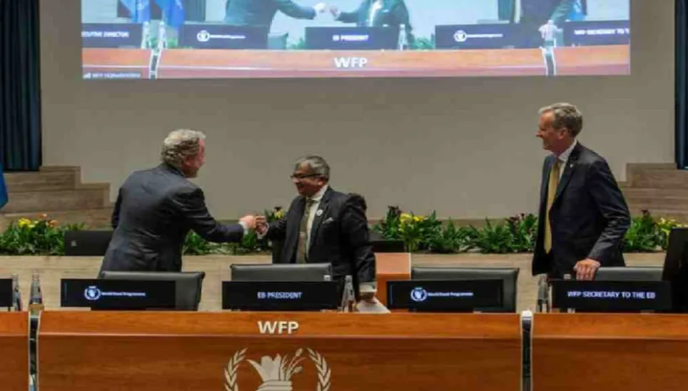 Bangladesh elected WFP executive board president