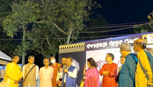 Poet Kamal Chy inaugurates Kabi Shankha Ghosh Mancha at Kolkata Book Fair