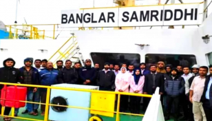 Trying to shift stranded sailors from Ukraine to Romania: Masud