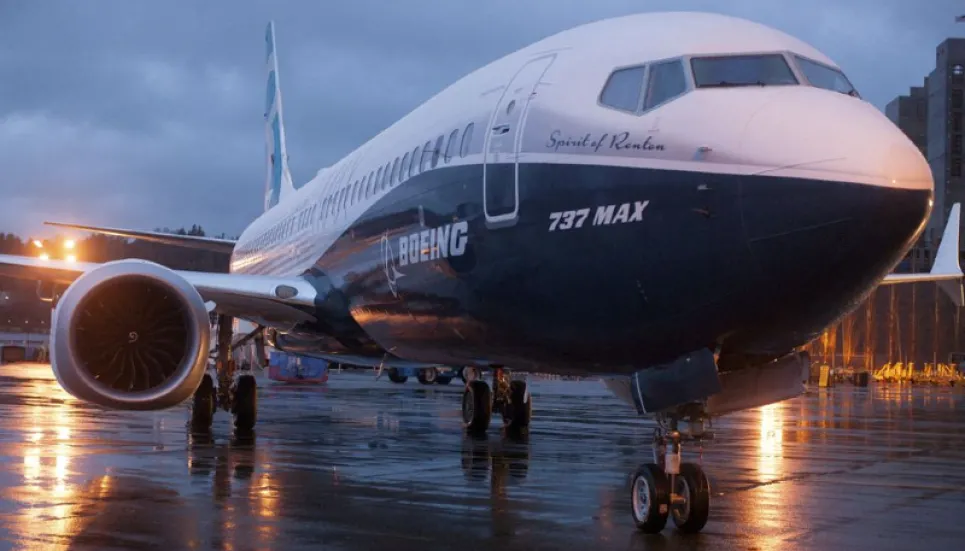 Boeing 737 MAX jet headed toward China completion plant