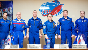 New Russian cosmonaut team welcomed aboard International Space Station