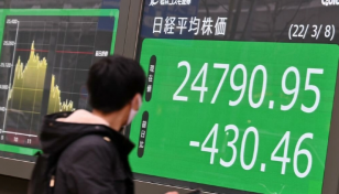 Asia tracks Wall St lower as Fed minutes warn of more hikes