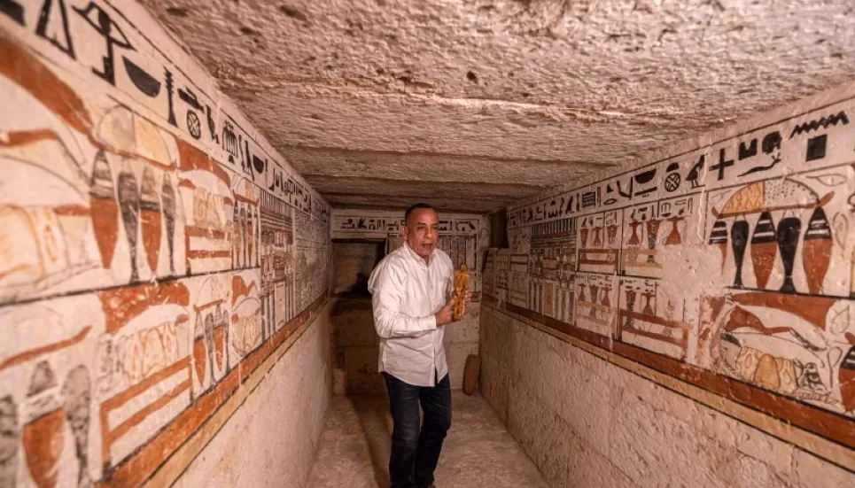 New tombs in Saqqara necropolis to revive Egypt’s vital tourism sector