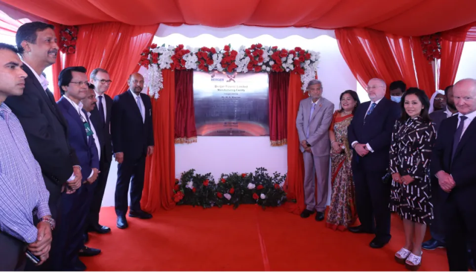 Berger launches advanced construction chemicals plant in N'ganj