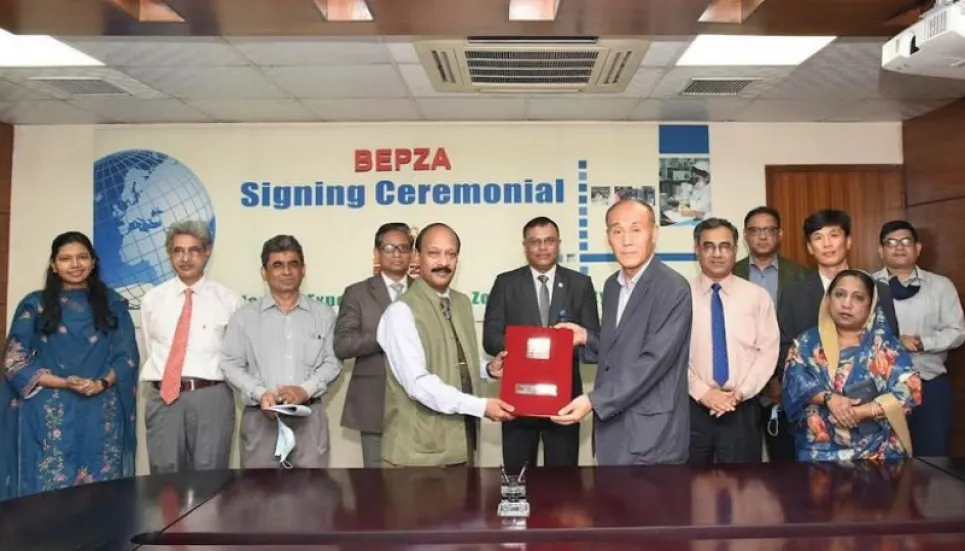 Hong Kong-based firm to invest $54m in BEPZA economic zone