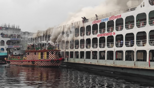 Sadarghat launch fire doused