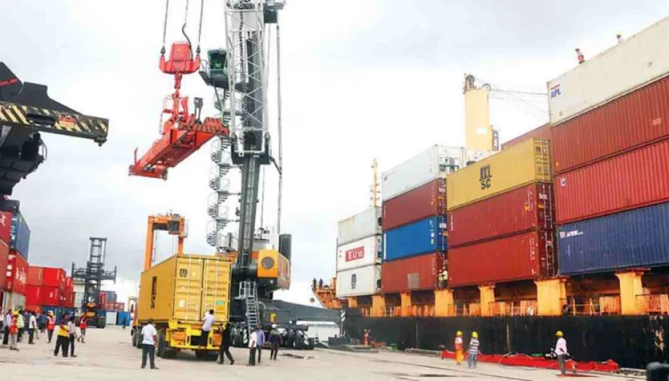 Mongla Port buzzes with business amid development work