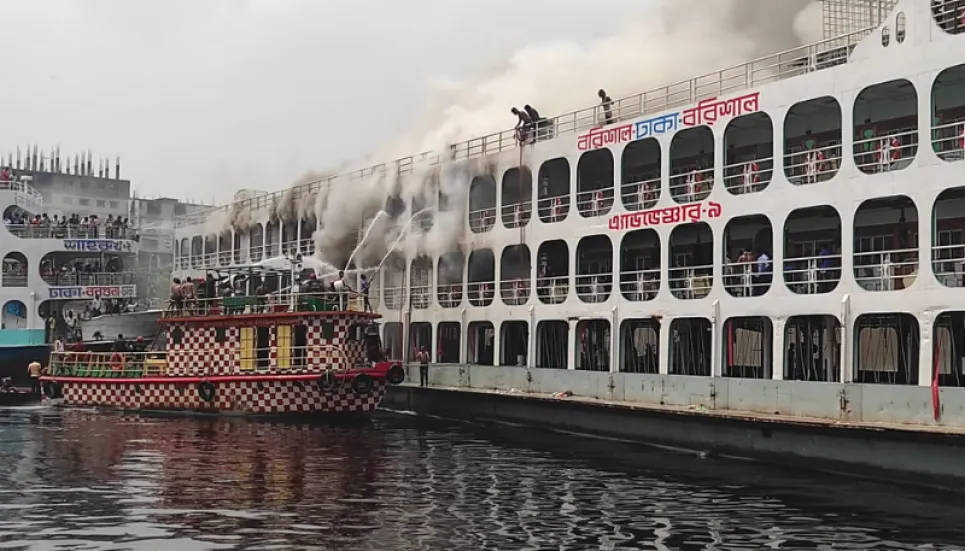 Sadarghat launch fire doused