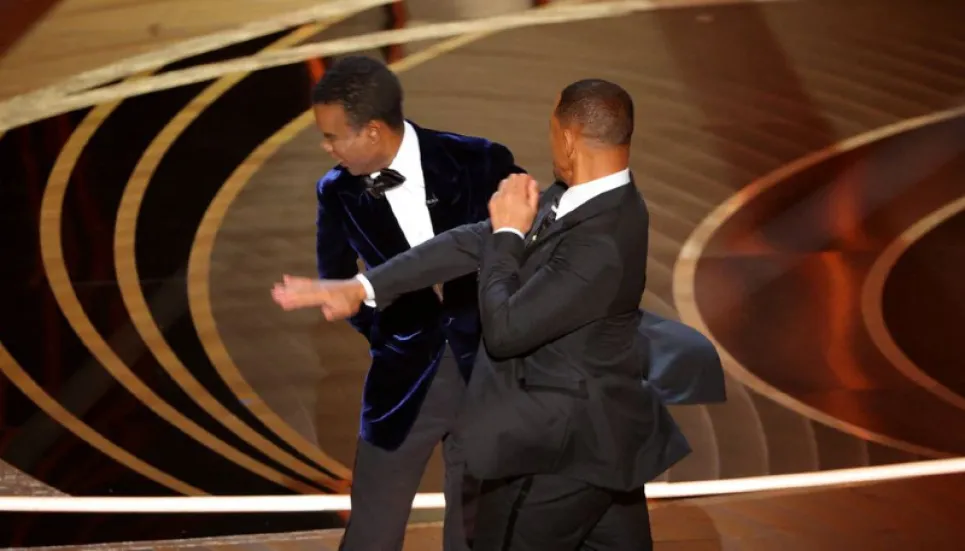 Will Smith apologises to Chris Rock for slap, academy weighs action