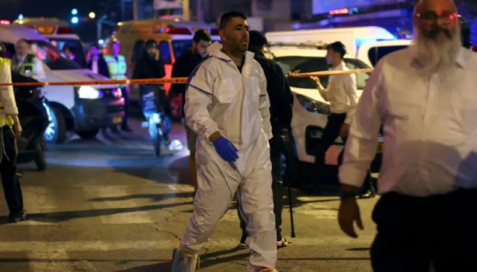 Gunman kills at least 5 in Tel Aviv suburb, latest in series of attacks
