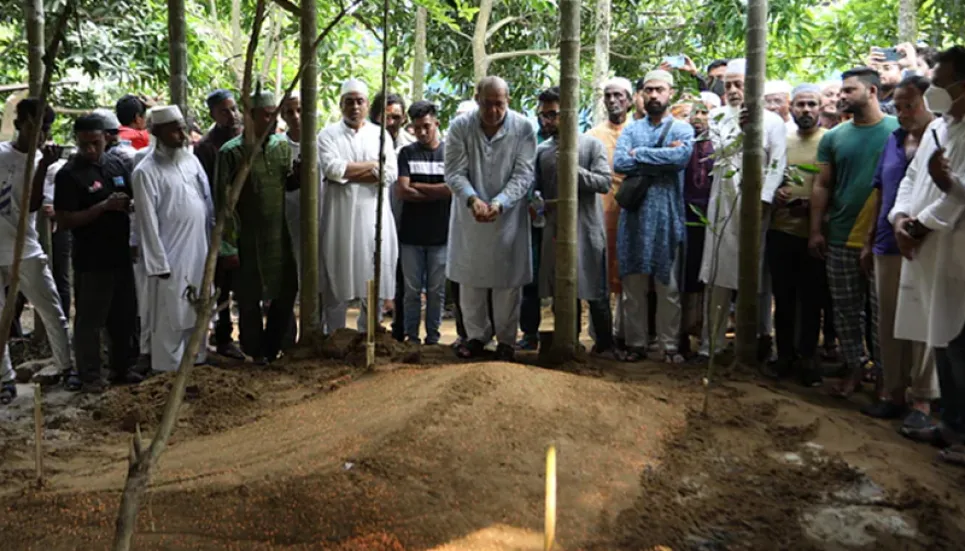 AMA Muhith laid to rest in Sylhet