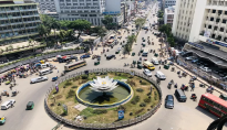 Dhaka's air quality moderate
