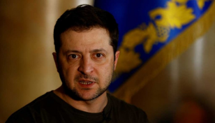 Zelensky says 'evil' returned to Europe on victory anniversary