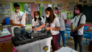 Strong voter turnout in Philippines as Marcos targets presidency