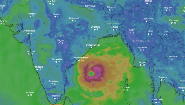 Cyclone ‘Asani’ Over Bay: Heavy Rainfall Likely In 3 Divisions - The ...