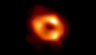 Astronomers reveal first image of black hole at Milky Way's centre