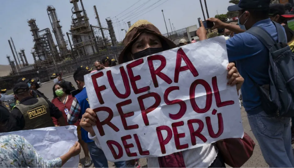 Peru sues Spain's Repsol for $4.5b over oil spill