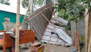 Over 200 houses damaged as nor’wester lashes Kurigram