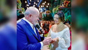 Brazil's Lula ties the knot months before presidential election