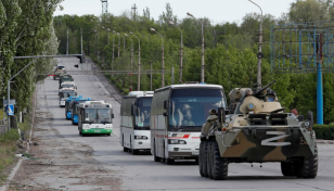 More Ukraine fighters surrender in Mariupol: Russia