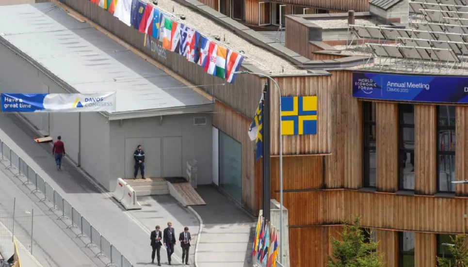 Ukraine top of the agenda in Davos as business leaders gather