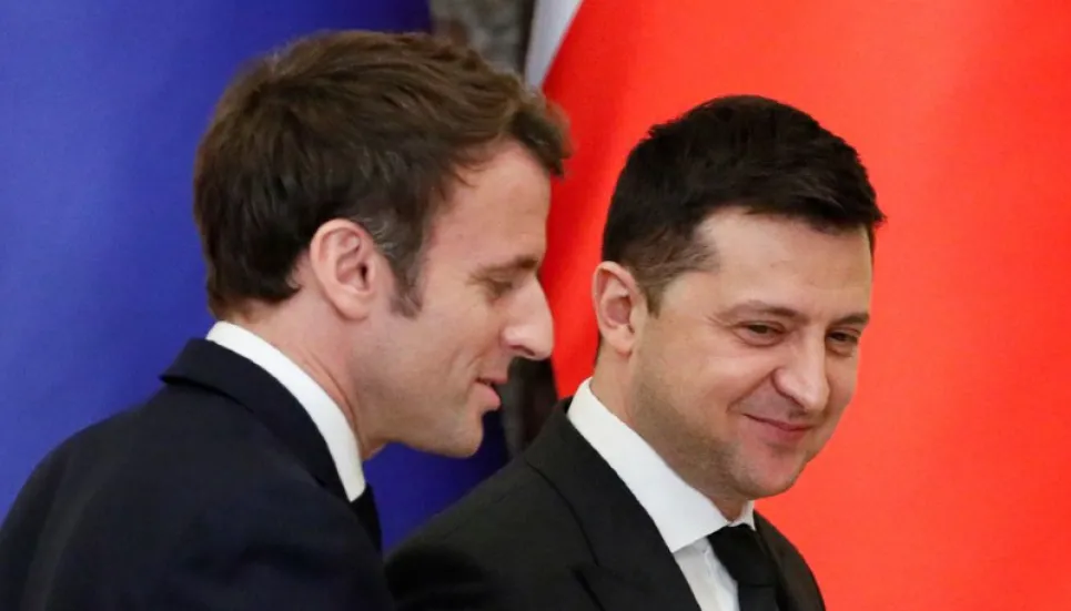 France reassures Ukraine it will be part of European Union