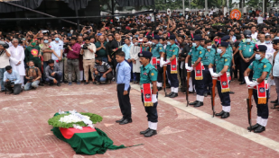 Eminent journalist Gaffar Chowdhury laid to rest