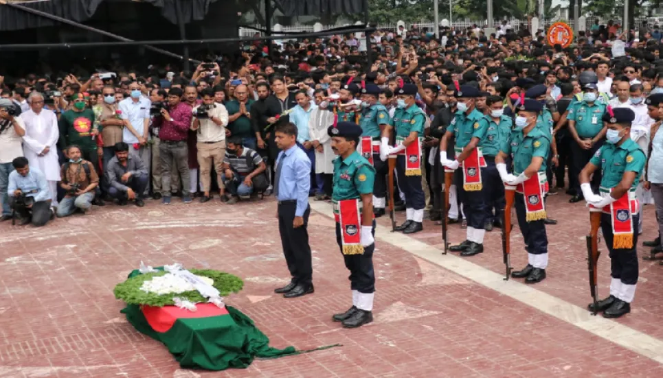 Eminent journalist Gaffar Chowdhury laid to rest