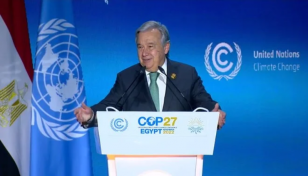 Choose climate 'solidarity' or 'collective suicide': Guterres