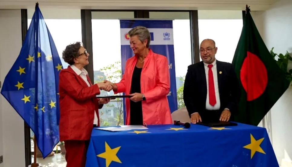 EU announces €3m in support for Rohingyas in Bhasan Char