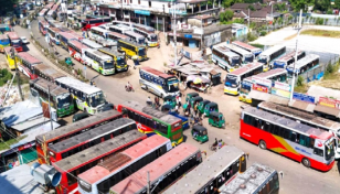 Bus services halt between Dhaka and 5 southern districts