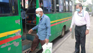 Bus services on Mirpur-Motijheel route suffer a blow