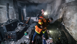 Fire at Gaza home kills 21