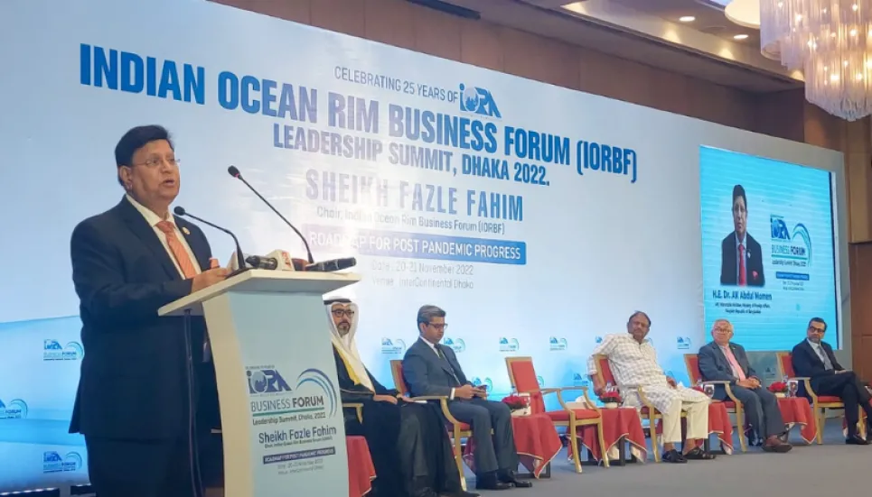 Bangladesh urges Indian Ocean nations to work together 