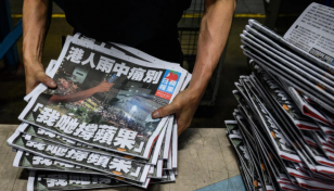 Six staffers from Hong Kong's Apple Daily plead guilty to foreign collusion