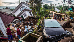 Indonesia quake toll jumps to 268