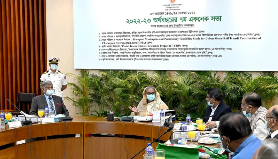 ECNEC approves 8 projects worth Tk4,826.21cr