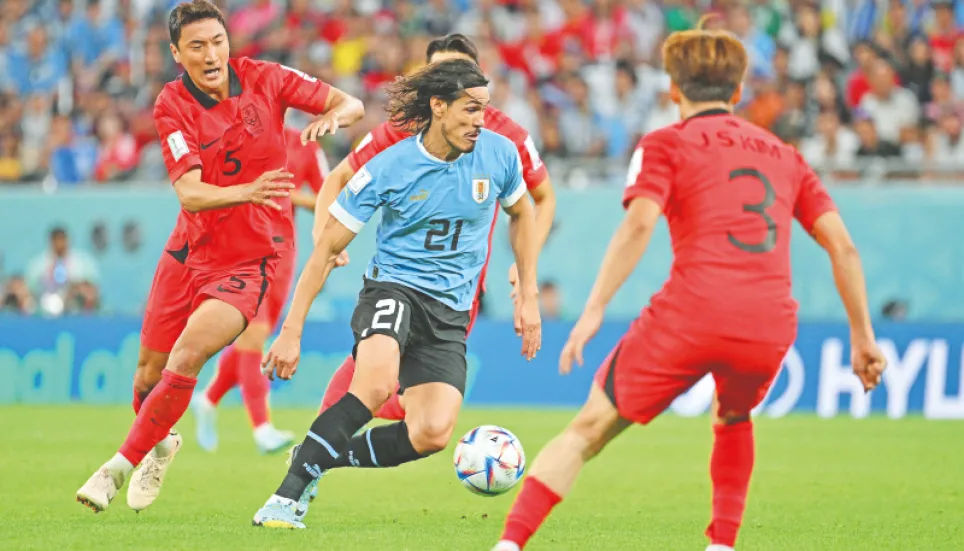 Son and Suarez subdued in Uruguay-Korea World Cup stalemate