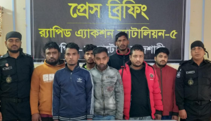 7 hackers held in Natore for swindling expatriate's money