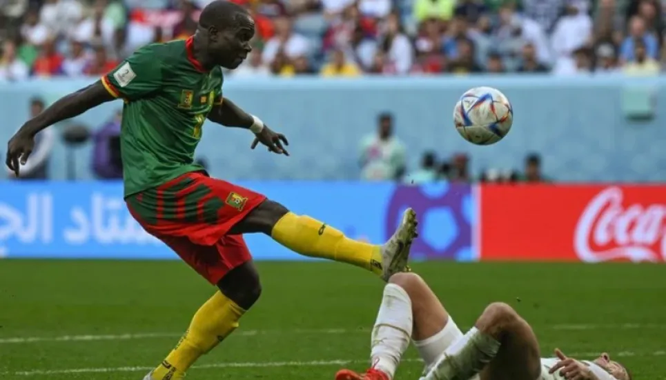 Cameroon fight back to draw World Cup thriller with Serbia