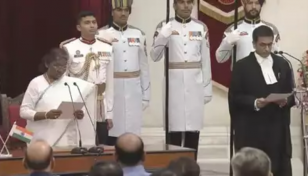 Chandrachud sworn in as 50th Chief Justice of India