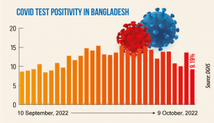 Covid: Daily infection rate at 9.19%