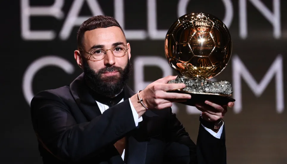 Benzema dedicates Ballon d'Or win 'to the people'